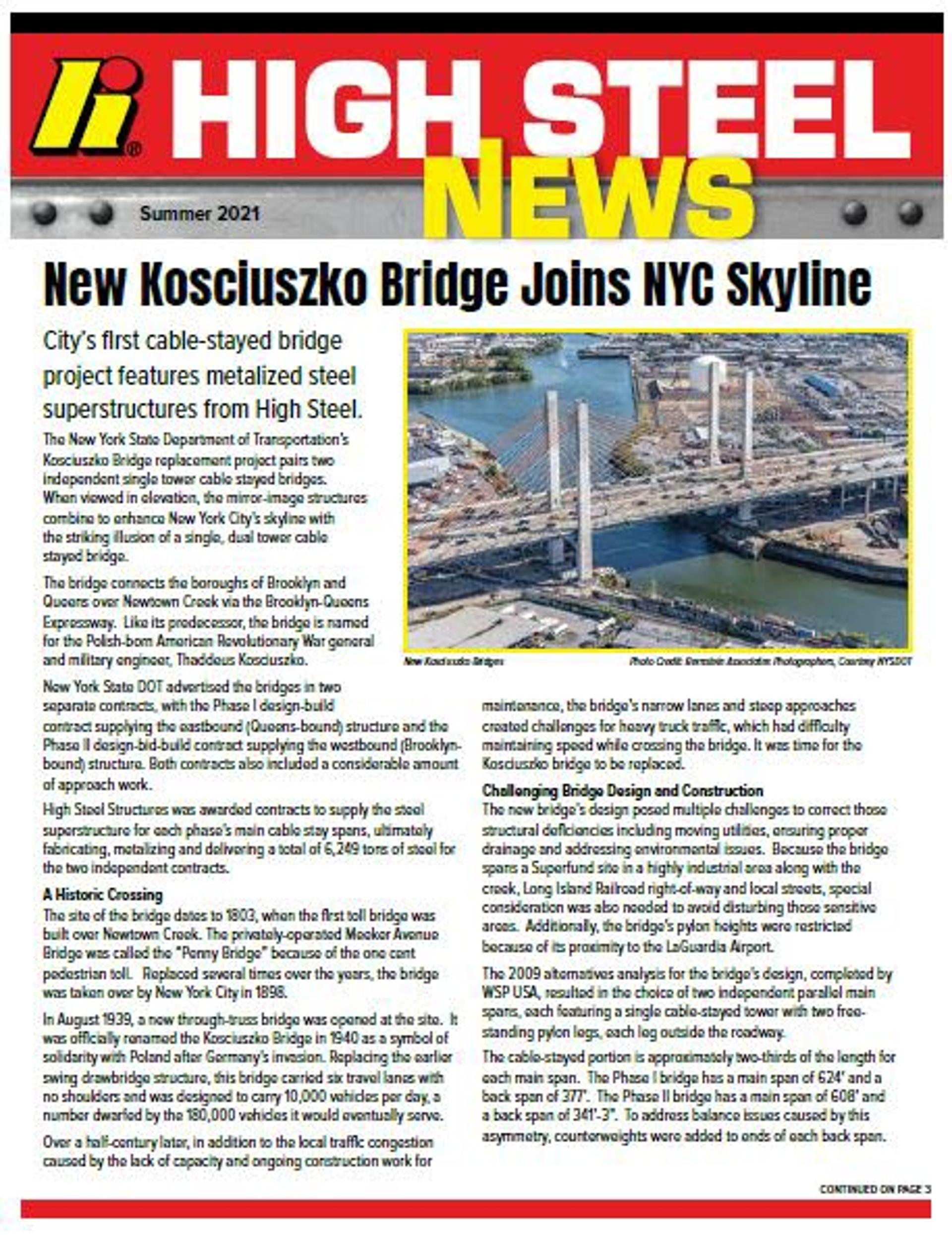 High Steel News - Summer 2021