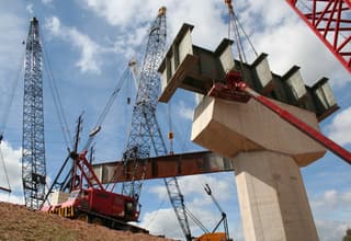 I-95 / I-695 Interchange - Phase 1 Steel Erection